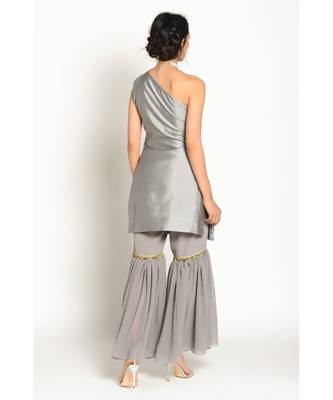 Grey Elissah Gharara set 4