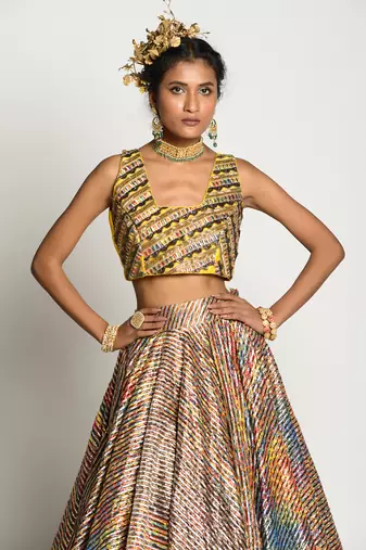 Specturem Skirt & Amber Blouse Set