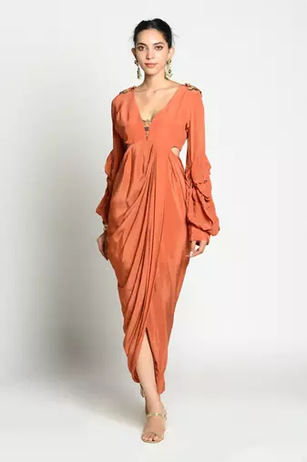 Tangerine Rubayat Body Suit 