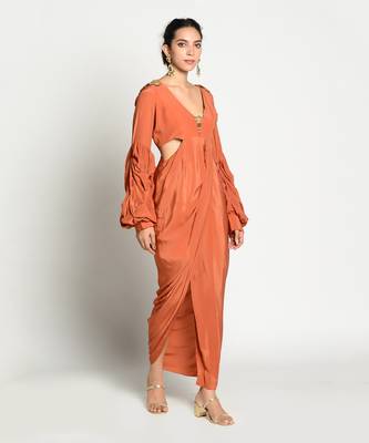 Tangerine Rubayat Body Suit  3