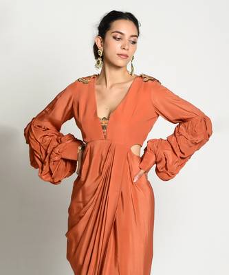 Tangerine Rubayat Body Suit  5