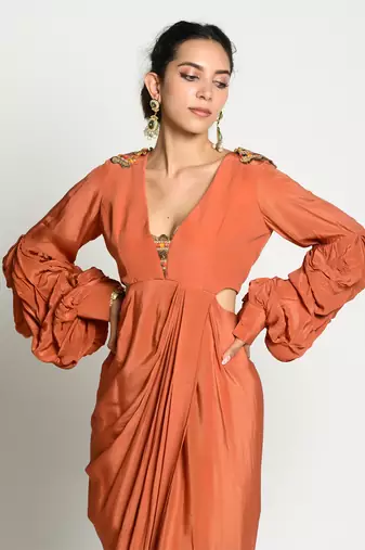 Tangerine Rubayat Body Suit 
