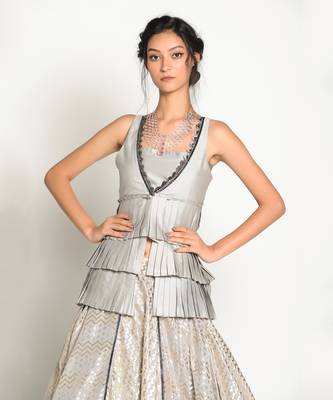 Grey Ella Jacket set 4