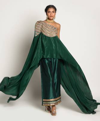 Bottle Green Pant Set 2