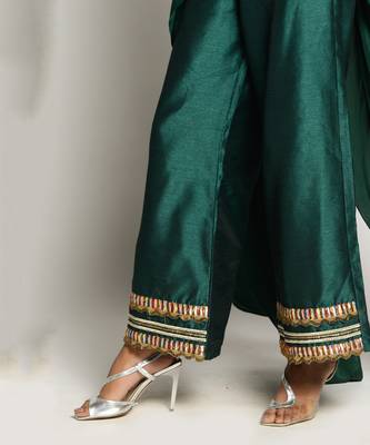 Bottle Green Pant Set 5