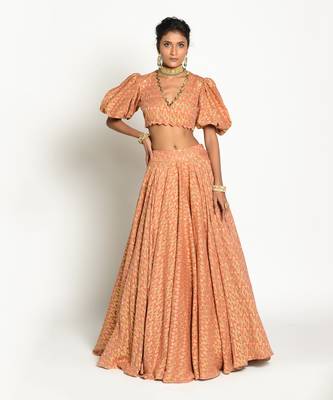 Tangerine Ibadat Skirt Set 1
