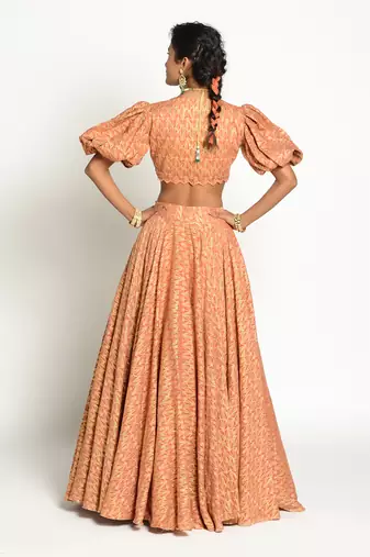 Tangerine Ibadat Skirt Set