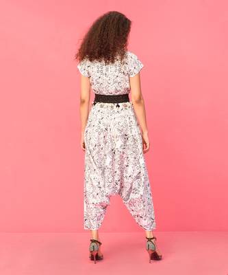 Drop crotch jumpsuit 4