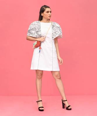 Statement sleeve dress 1