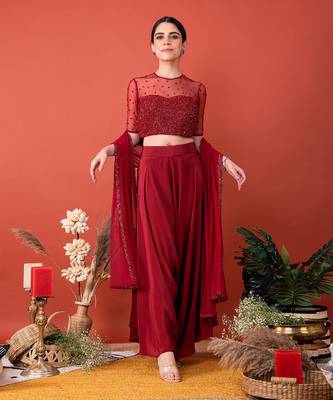 Red Lehenga Set 1