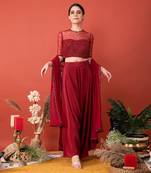 Red Lehenga Set