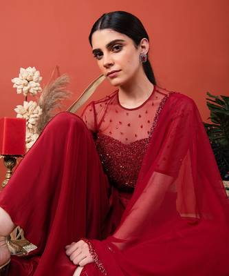 Red Lehenga Set 2