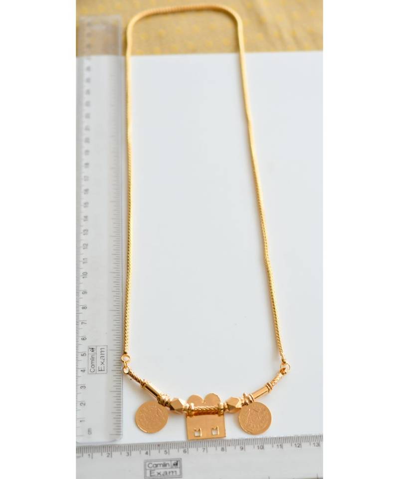 Gold Tone South Indian Style Naama Thiru-mangalyam / mangalsutra dj-33649