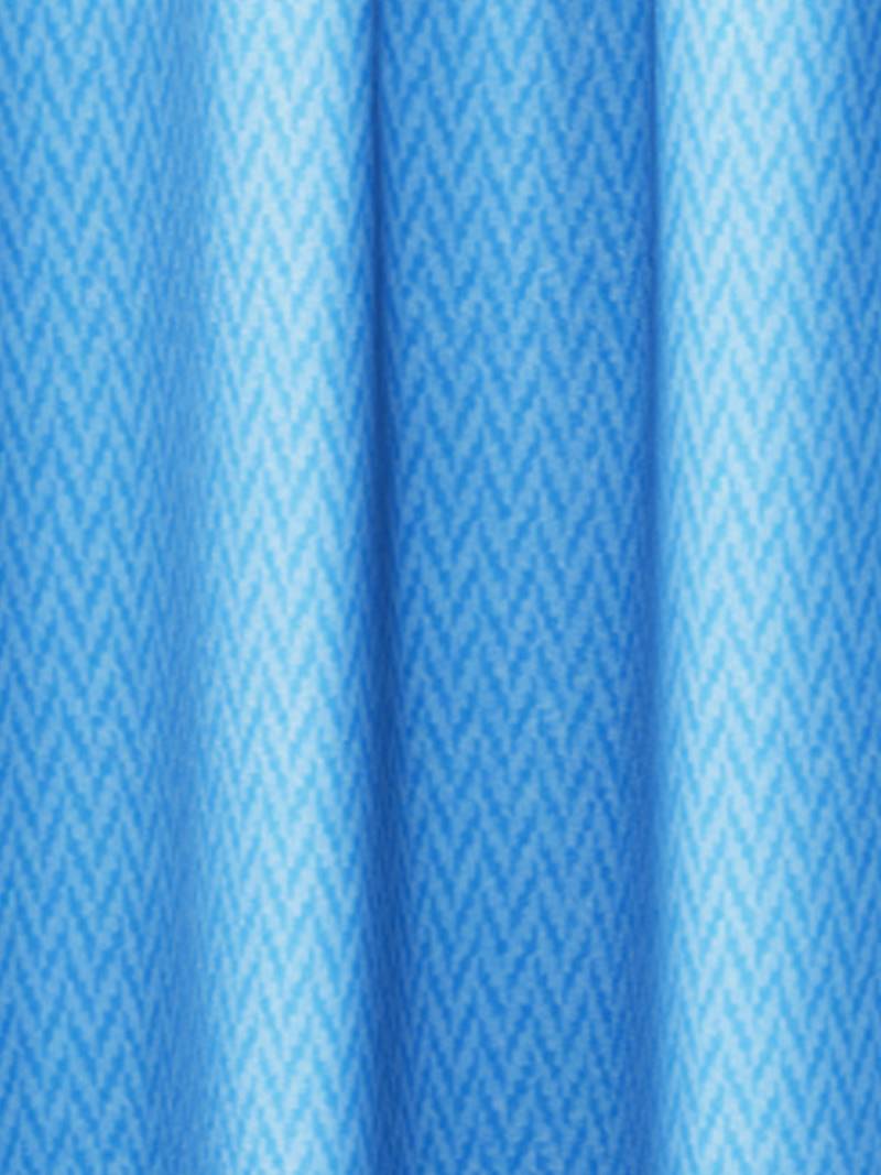 BIANCA Waterproof Shower Curtain With Hooks  1pc Standard size (pacific) abstract dk.blue