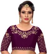 Sumaira Tex Women's embroidery and hand work designer readymade stitched blouse for saree and lehenga choli