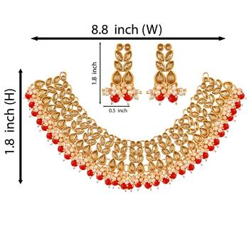 Red zircon   chokers 5