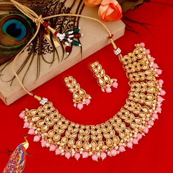 Pink zircon   chokers 1