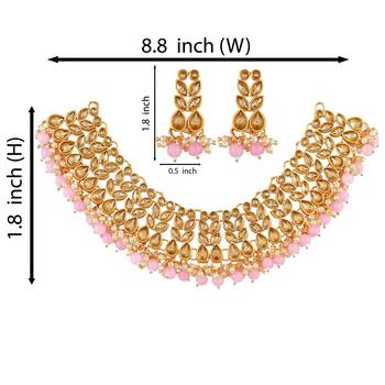 Pink zircon   chokers 4