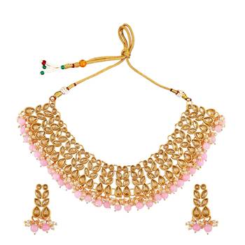 Pink zircon   chokers 5