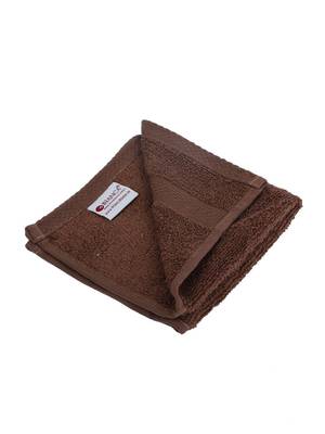 BIANCA Ultra Soft Zero Twist 100% Cotton Towel (Hygro Tech)  8pc Face Towel (paradiso) solid chocolatenavy 4