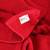 KOPA Quick Dry 100% Cotton Soft Terry Towel  2pc Bath Towel (d'ross) solid redwhite