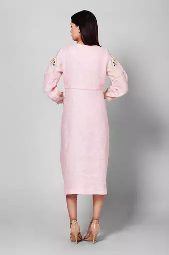 Light Pink Embroidered Dress