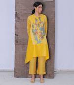 Yellow Kurta And Pant Set