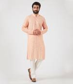 Pink Georgette Kurta