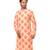 Erach India Men Printed Dupion Silk Straight Kurta