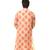 Erach India Men Printed Dupion Silk Straight Kurta