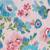 KOPA 100% Pure Cotton Double Bedsheet With 2 Pillow Covers  3pc set (castillo) floral blue