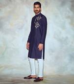 Dark Blue Kurta