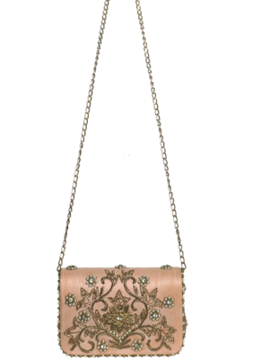 Pink Flap Clutch 4