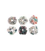 Payal Singhal Set of 6 Assorted Silkmul Scrunchies in Signature Prints