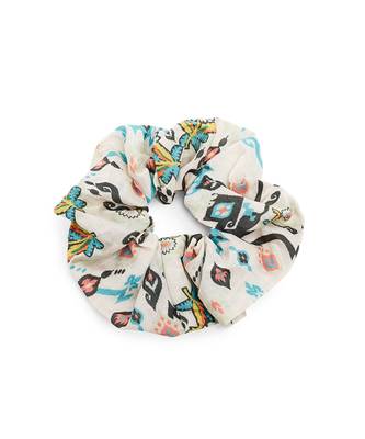 Payal Singhal Set of 6 Assorted Silkmul Scrunchies in Signature Prints 3