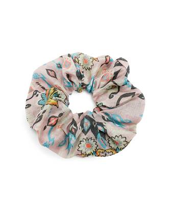 Payal Singhal Set of 6 Assorted Silkmul Scrunchies in Signature Prints 4