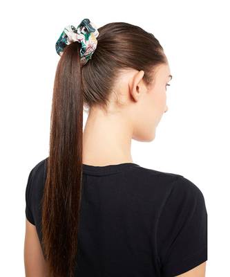 Payal Singhal Set of 3 Assorted Silkmul Scrunchies in Signature Prints 2