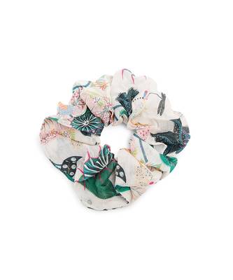 Payal Singhal Set of 3 Assorted Silkmul Scrunchies in Signature Prints 3