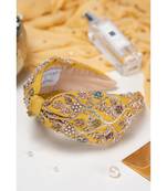 Joey & Pooh X Payal Singhal Gyselle Mustard Headband