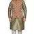 Men's Copper Gold Kurta Gold Pyjami With Maroon Jacket