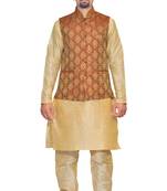 men's Double Tone Matching With Maroon Jacket