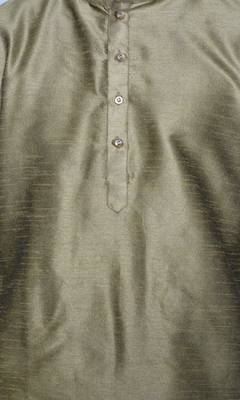 Men's Copper Gold Kurta with Gold Churidhar 2