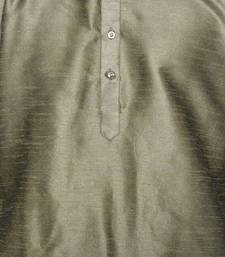 Men's Copper Gold Kurta with Gold Churidhar