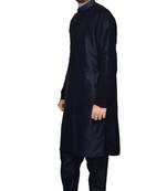 Men's Balck Matching Kurta Pyjama Set