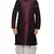Men's Pink Violet Kurta White Dhoti