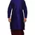 Men's Royal Blue Kurta Maroon Dhoti