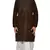 Men's Brown Kurta White Dhoti