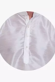 Men's Cream kurta Cream Dhoti