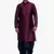 Men's Pink Voilet Kurta Navy Blue Dhoti