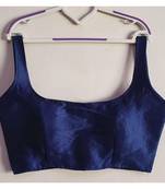 Bieth Women's Banglory Silk Plain Stitched Blouse